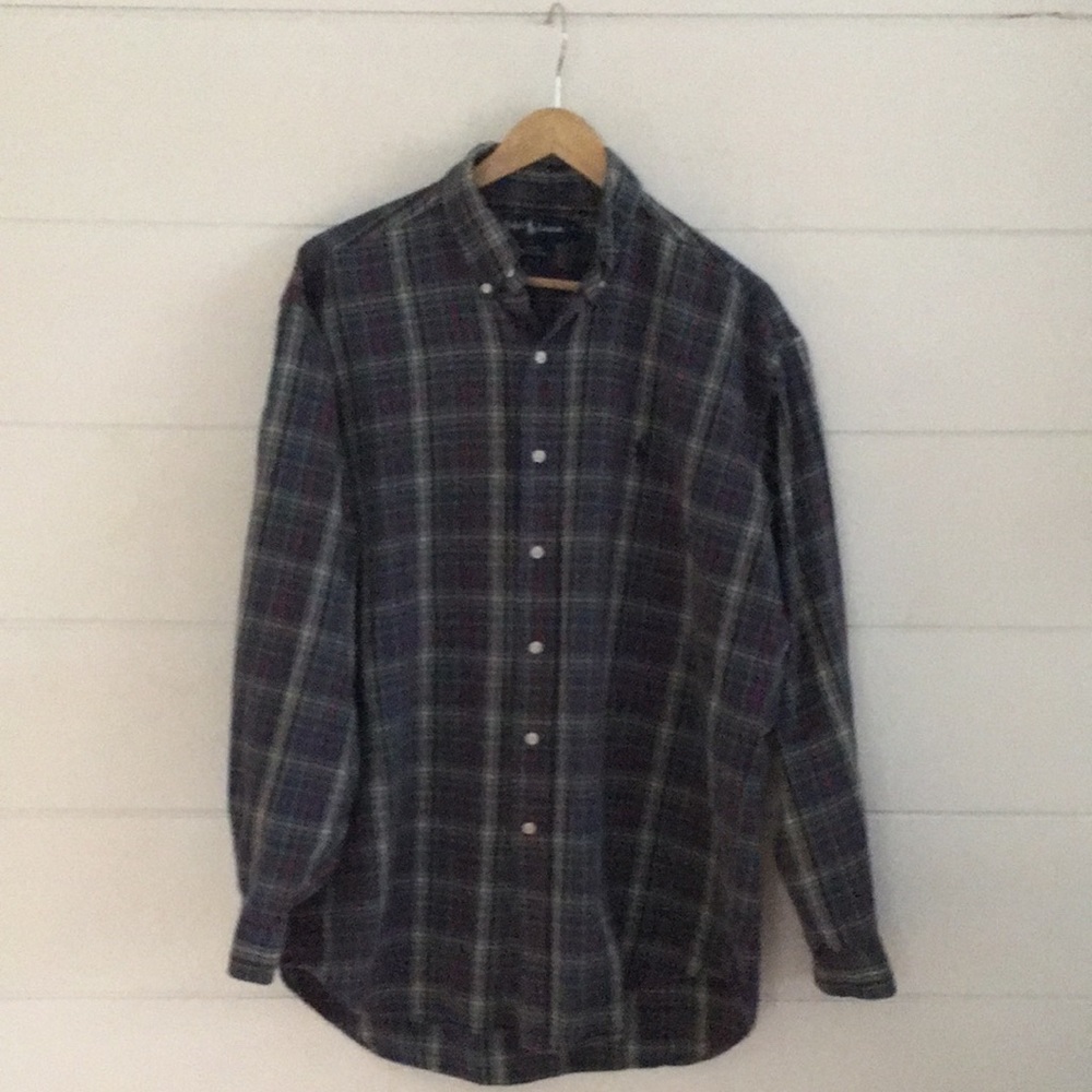 Ralph Lauren “Blake” Button Down Plaid Shirt